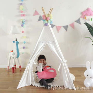 Katun Kanvas Renda Anak Teepee